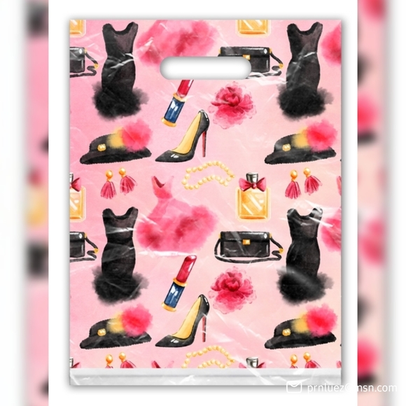 25 (9x12) Fashion Designer Poly Plastic Merchandise Bags - Picture 3 of 4